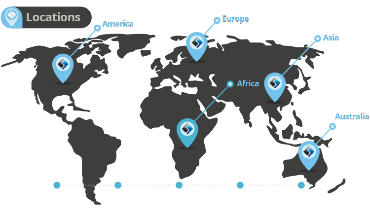Sqiva's customer accross the world